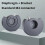 Microscope Zoom Iris Aperture 0.57.5mm Manual Diaphragm with Mounting Bracket for Camera Observation 3