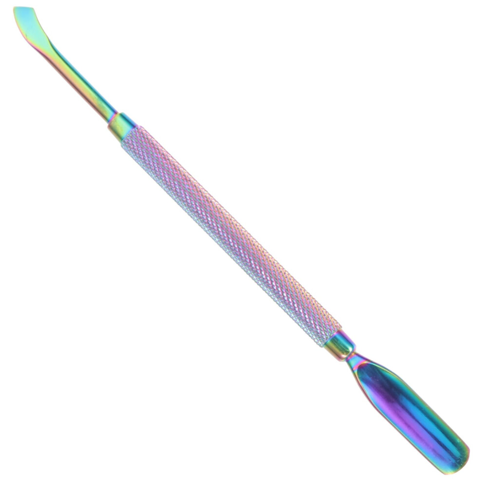 Professional Cuticle Pusher and Nail Cleaning Tool with Precise Control and Ergonomic Grip