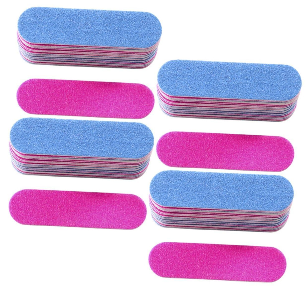 300pcs Disposable Nail Files and Buffer Kit for Salon and Home Use Professional Nail Care