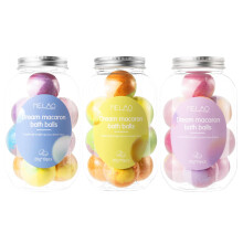 30 Essential Oil Bath Bombs Gift Set for Women, Organic Fizzy Spa Aromatherapy with Deep Hydration