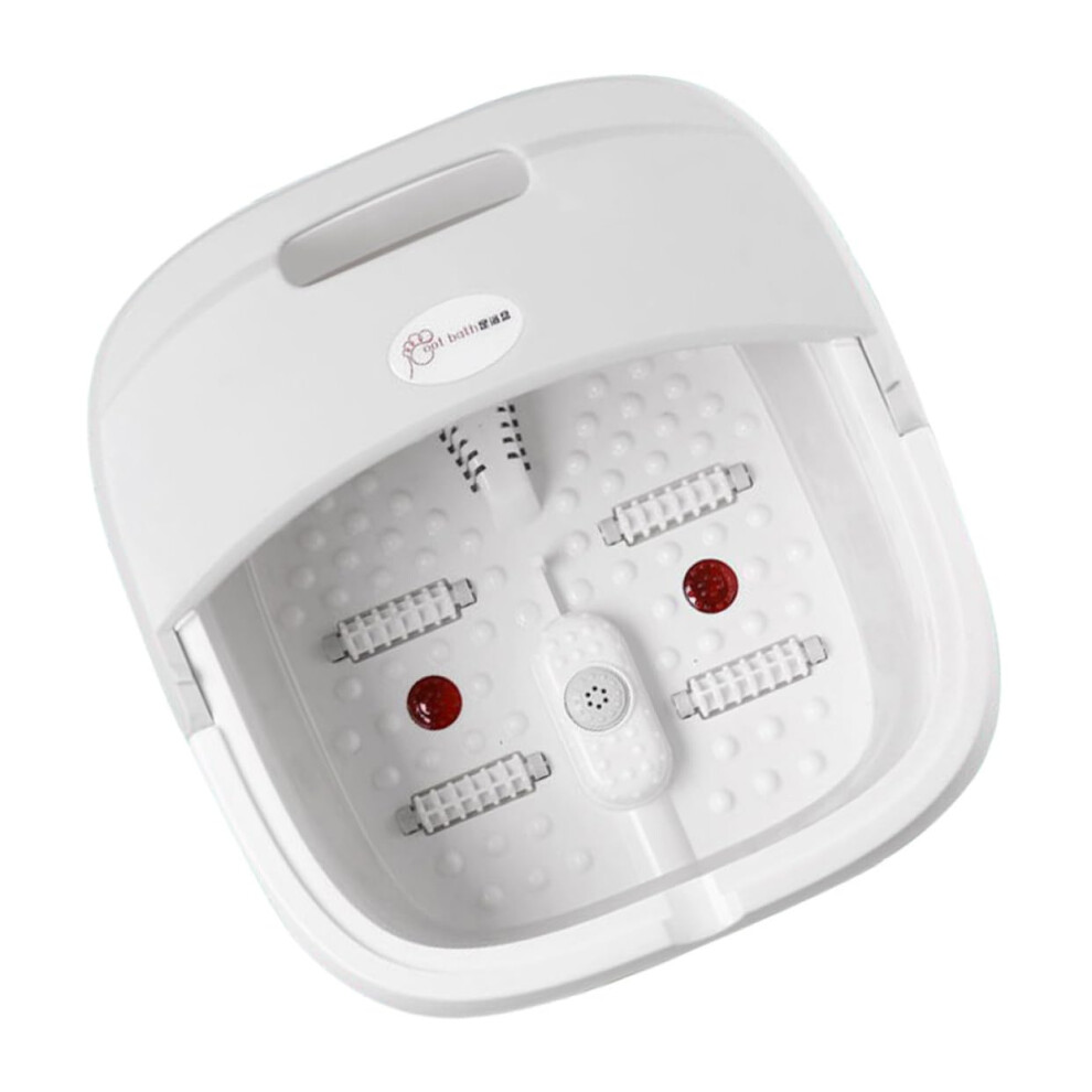 Foldable Foot Bath Tub with Massager for Home Foot Soak and SpaceSaving Storage