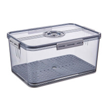 Bread Storage Bin with Airtight Lid for Kitchen Pantry Dry Food and Snacks Organization