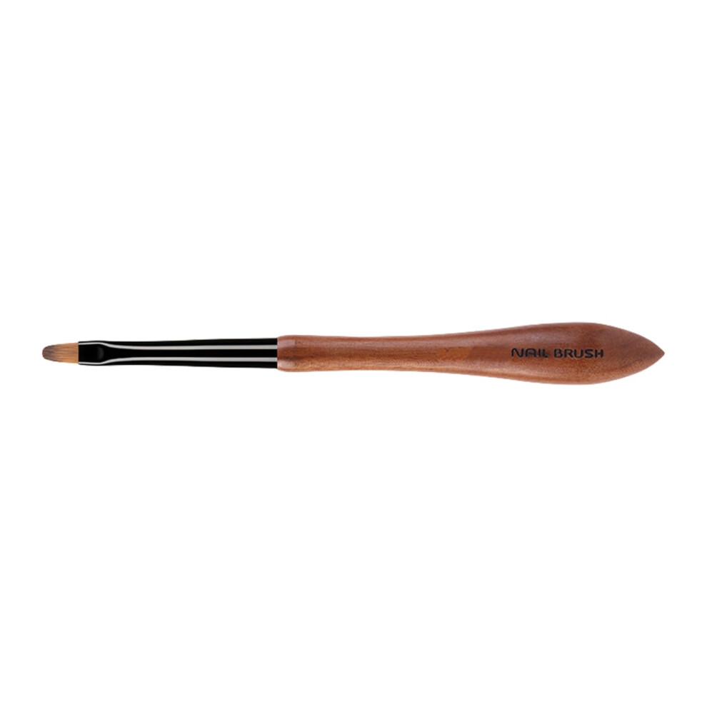 Professional Nail Art Brush with Precise Detailing Tip, Wood Handle Manicure Liner Brush Set