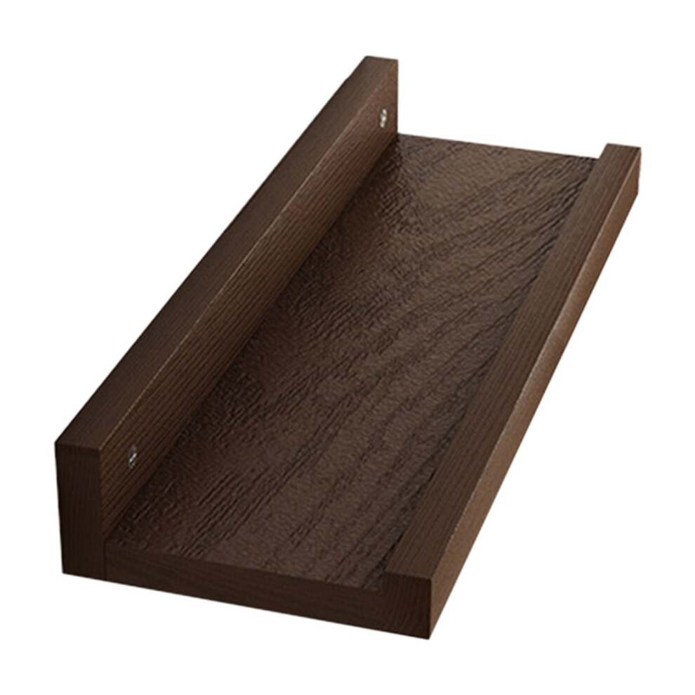Floating Shelves Wall Mounted, Rustic Wood Wall Shelves With Lip, Display Ledge For Living Room, Wall Storage Shelves With Lip For Bedroom Bathroom 9169997635976