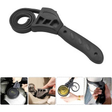 Chave de cinta de borracha flexível de 50 cm, com cabo ergonômico antiderrapante e confortável para manuseio eficiente.