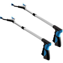 Grijptang, ergonomische handgreep voor comfortabele grip, lichtgewicht aluminium met antislip rubberen handgrepen, voor gemakkelijk grijpen in huis,