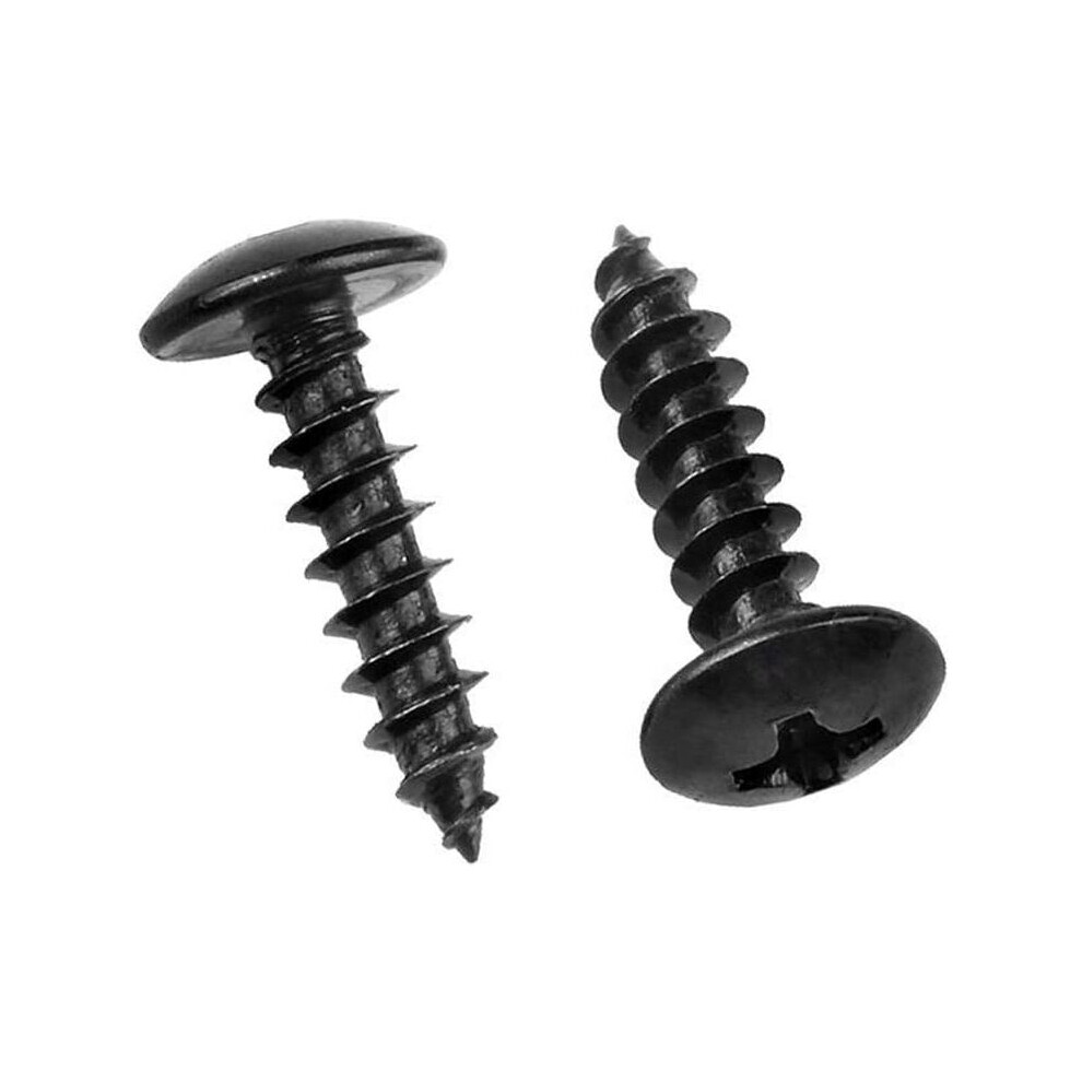 Self Tapping Screw For Seamless Wood And Synthetic Material Fixation, Corrosion Resistant Black Phosphate Coating, Carbon Steel Build Ensures Sturdy 9433291264232