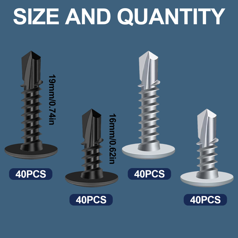 410 Stainless Steel Self Tapping Screws, Modified Truss Head For Wide Applications, Corrosion Resistant, Durable, And Environmentally Friendly, 9004841043555