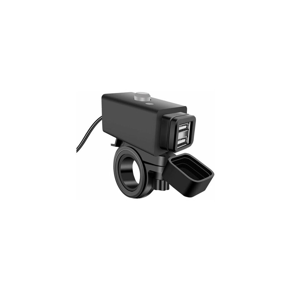 Adapter Phone Power Outlet, Waterproof Dual Usb Charger With Independent Power Switch And High Temperature Resistance For Safe And Reliable Charging 9173940931220