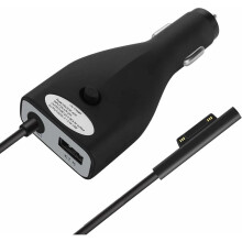 Surface Pro Ladekabel mit DC12V/15V Ausgang, entwickelt für ununterbrochene Produktivität und Unterhaltung, bietet Schnellladen und