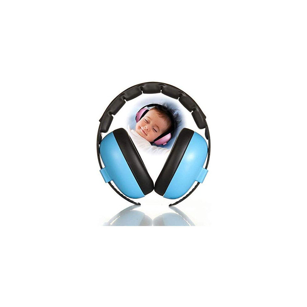 Soundproof Earmuff For Infant Hearing Protection, Adjustable Headband Lightweight And Comfortable Design For Airplane Ride Concert Fireworks Suitable Unisex Kids