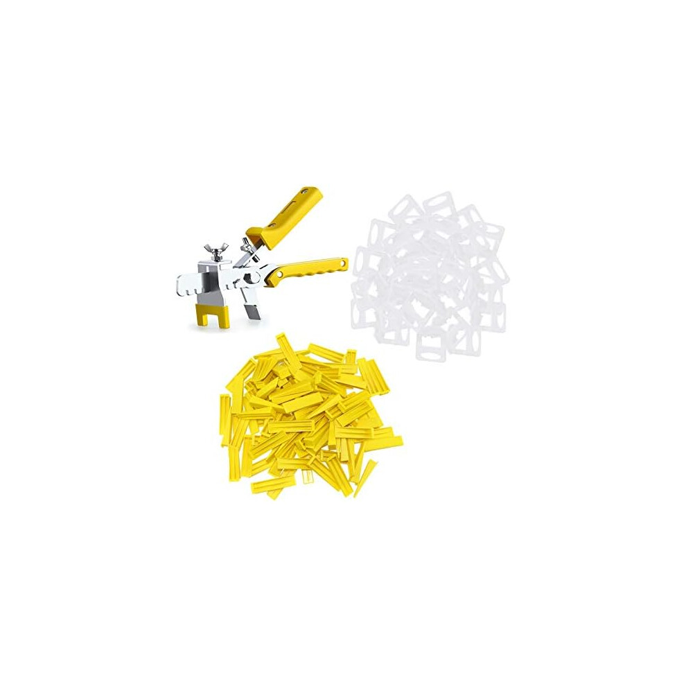 Tile Leveling System For Efficient Installation, Reusable Wedges And Spacers Ensure Perfect Flatness On Floors And Walls, Achieving Uniform Tiles 9358999109275