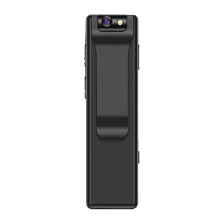 Miniatuur bodycamera met draaibare lens, ontworpen voor optimaal draagcomfort en uitzonderlijke videokwaliteit. De FHD1080P-resolutie zorgt voor