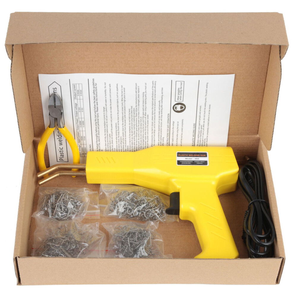 Innovative Plastic Welding Machine, Rapid Heating Hot Stapler Plastic Repair Kit For Multipurpose Fit 9169997638342