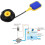 Sump Pump Universal Tethered Float Switch, Polypropylene Structure Offers Robust Durability, Automatic Water Level Controller with Wide Range of 3