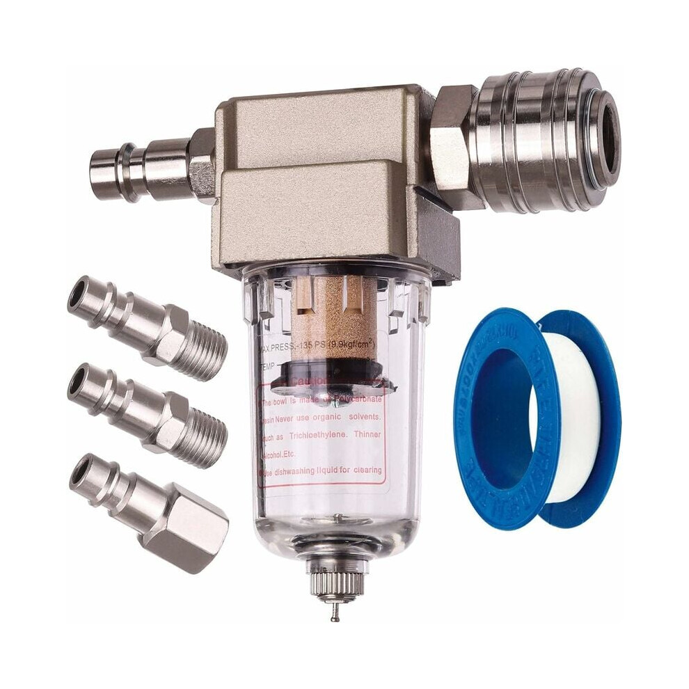 Advanced Air Filtration Device, Water And Oil Separator For Extended Tool Life, Lightweight Construction For Versatile Installation Environments 9358999111131