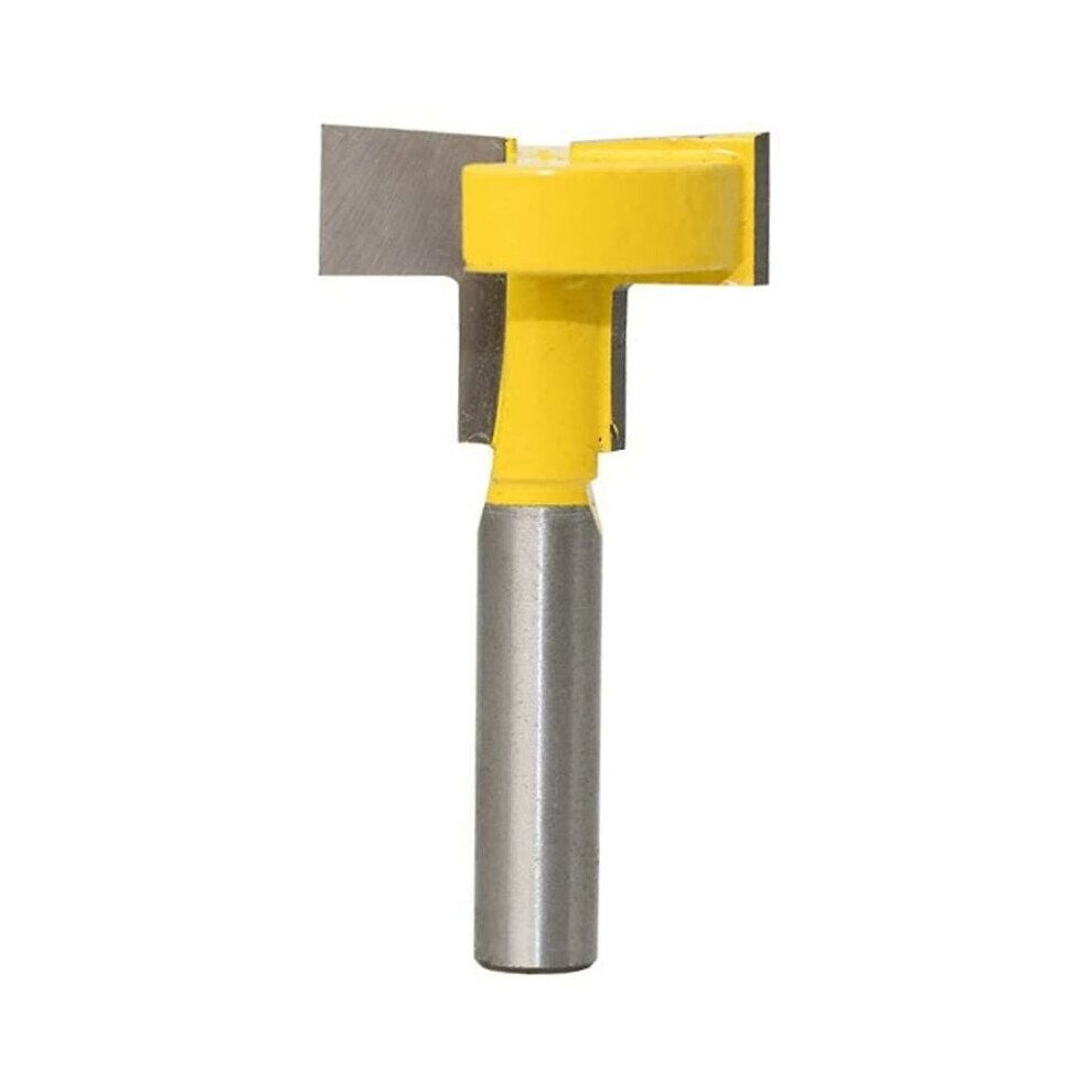 Professional Woodworking Tool, Carbide Wood Milling Cutter With Anti Kickback Design, T-Slot Router Bit For Custom Jigs, High Efficiency For Fast 9173940971936