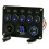 Marine Grade Power Control Panel, Circuit Breaker Equipped Waterproof Switch Panel with Corrosion Resistant, Marine Switch Panel with Dual USB 1