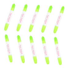 Nail Polish Correction Pen 10pcs Reusable Precision Remover for French Manicure Cleanup Random Color