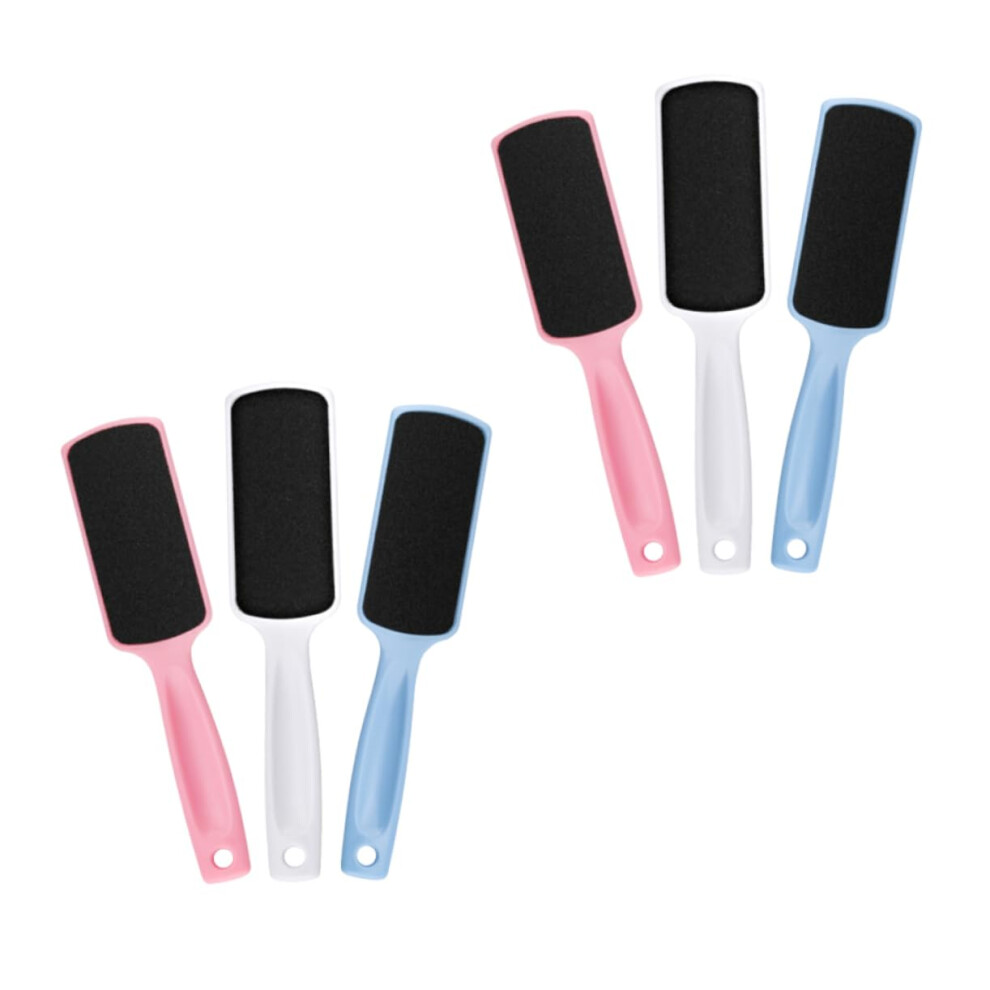 6pcs Foot File Callus Remover Pedicure Tool for Dead Skin, Smooth Feet, Random Color