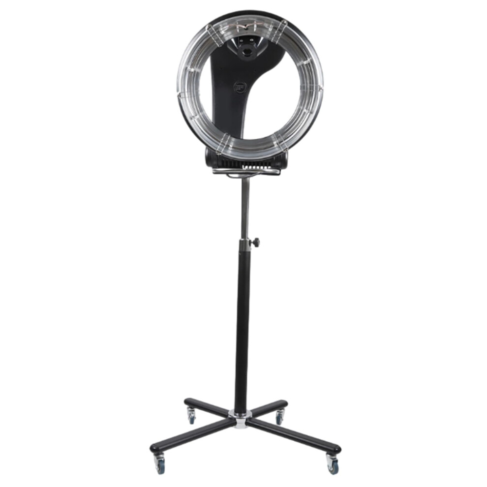 Infrared Hair Dryer with Adjustable Height Stand and Timer for Professional Salon and Home Use