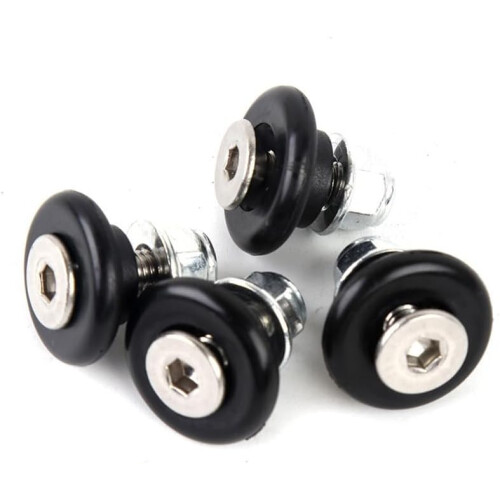 Motorcycle  Box Mounting Kit with 2.7mm TType Bushing Replacement and Rear Luggage Rack Bracket 2