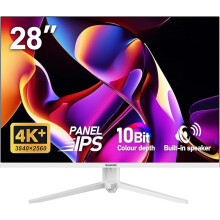 28 inch UHD 4K computer monitor, IPS Ultra HD (3840×2560p) screen, 3:2, 10Bit, 1.07 billion colours, 128% sRGB, built-in speakers