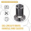 U Drilling Tool Eccentric Sleeve EC-2532-48 Quick Change CNC Turning Lathe Drill Sleeve Adjustable Reduction Sleeve 6