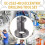 U Drilling Tool Eccentric Sleeve EC-2532-48 Quick Change CNC Turning Lathe Drill Sleeve Adjustable Reduction Sleeve 4