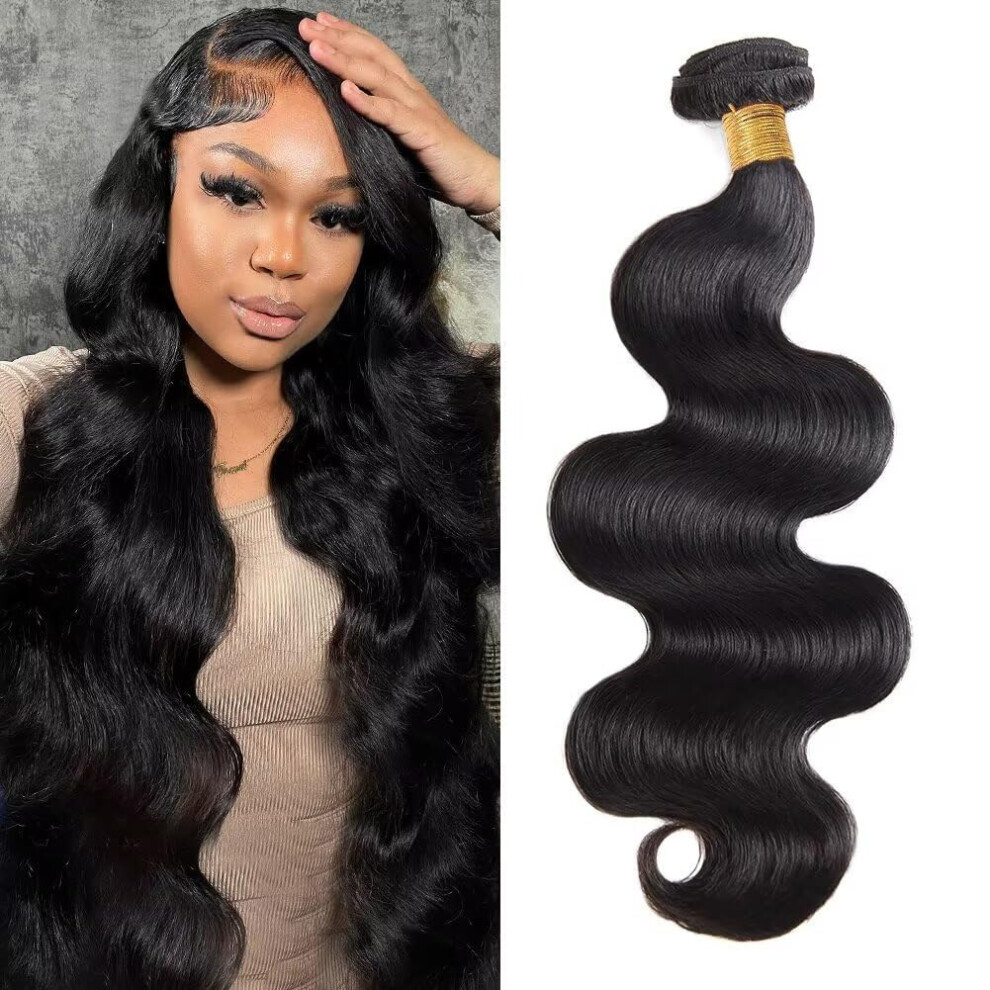 Unisex 26 Inch Brazilian Body Wave Hair 12A Virgin Human Hair Bundles 100% Unprocessed Extensions