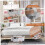 Bedside Caddy Felt Bedside Organizer with Multi Pockets Hanging Storage for Bed, Tablet, Magazine, Remotes 3