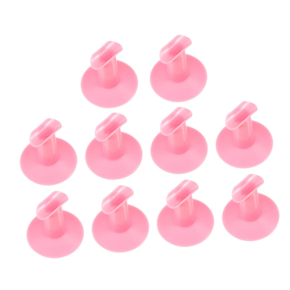 Nail Art Finger Rest 10pcs Ergonomic Stand for Stable Positioning and Manicure Salon Practice