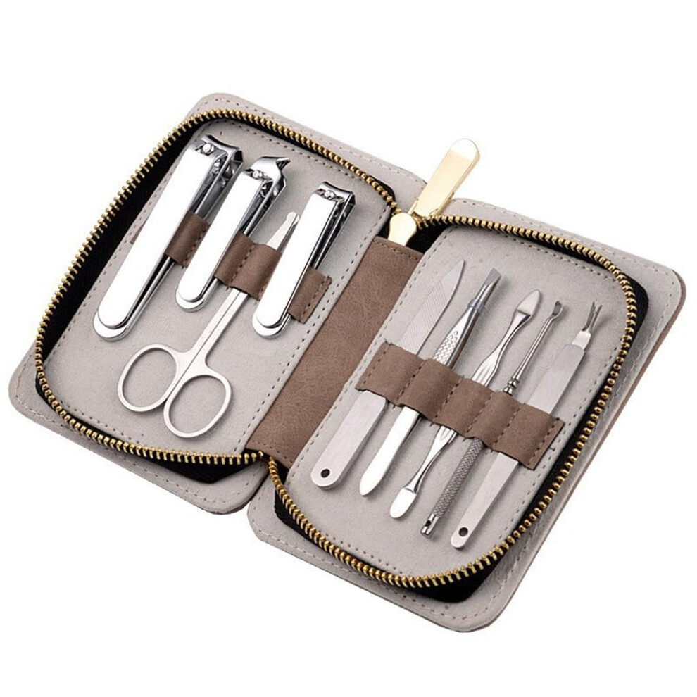 Professional Stainless Steel Nail Clipper Set with Precision Cutting Edge for Manicure and Pedicure