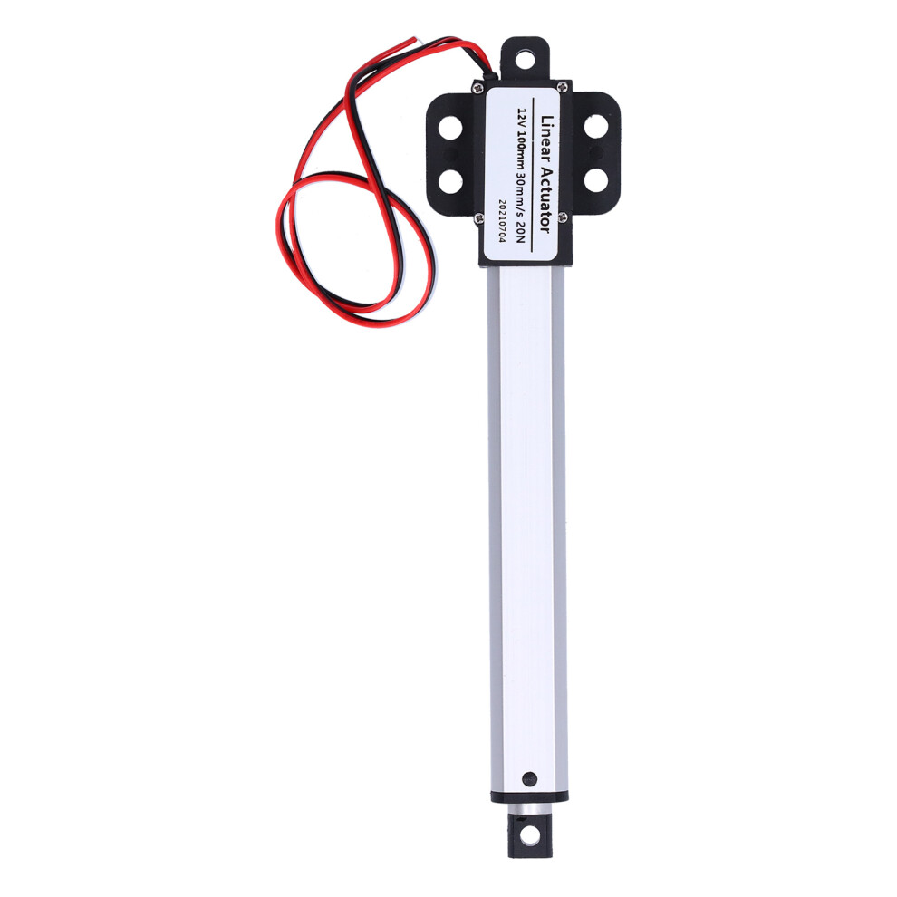 Linear Actuator, Mini Electric Linear Actuator 100Mm Stroke Length With Low Noise Operation And Powder Metallurgy Technology, Geared Motor Design For 9009791621938