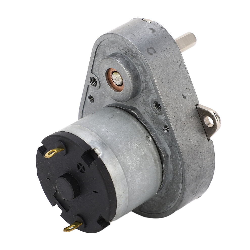 Gear Motor With Self Locking Mechanism, Efficient Operate Worm Gear Reduction Motor For Robotics And Home Automation, Dc24v Low Noise Brass Coil 9169997640864