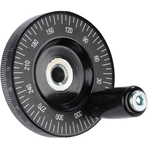 Solid And Durable Hand Wheel With Handle, Premium Bakelite Material For Wide Application In Industrial Machine Tools
