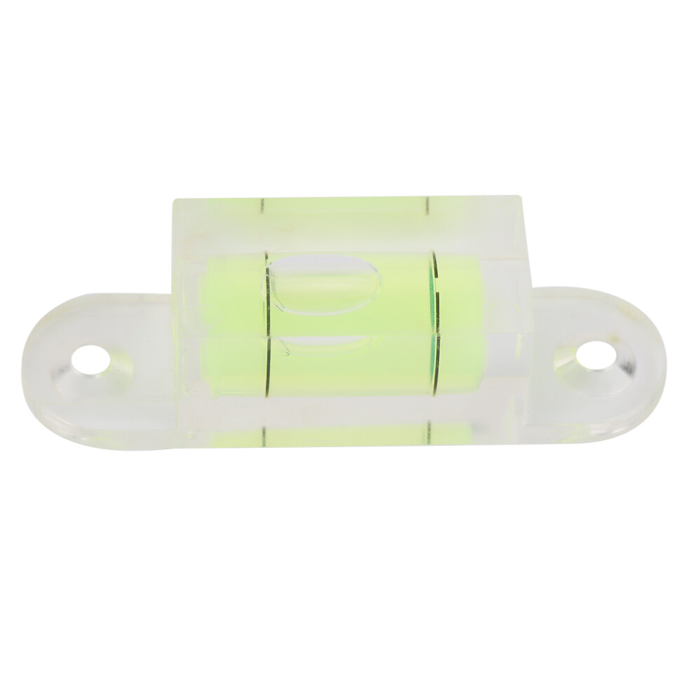 Spirit Level For Precision Calibration, Clear Acrylic Spirit Level With Mounting Holes For Horizontal Alignment, Abs Material Bubble Level With 9169997641137