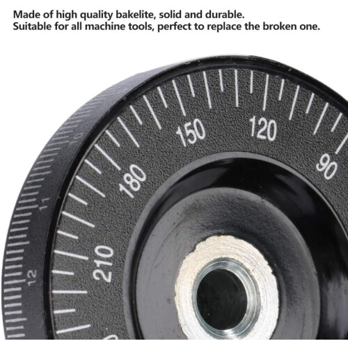 Solid And Durable Hand Wheel With Handle, Premium Bakelite Material For Wide Application In Industrial Machine Tools 2
