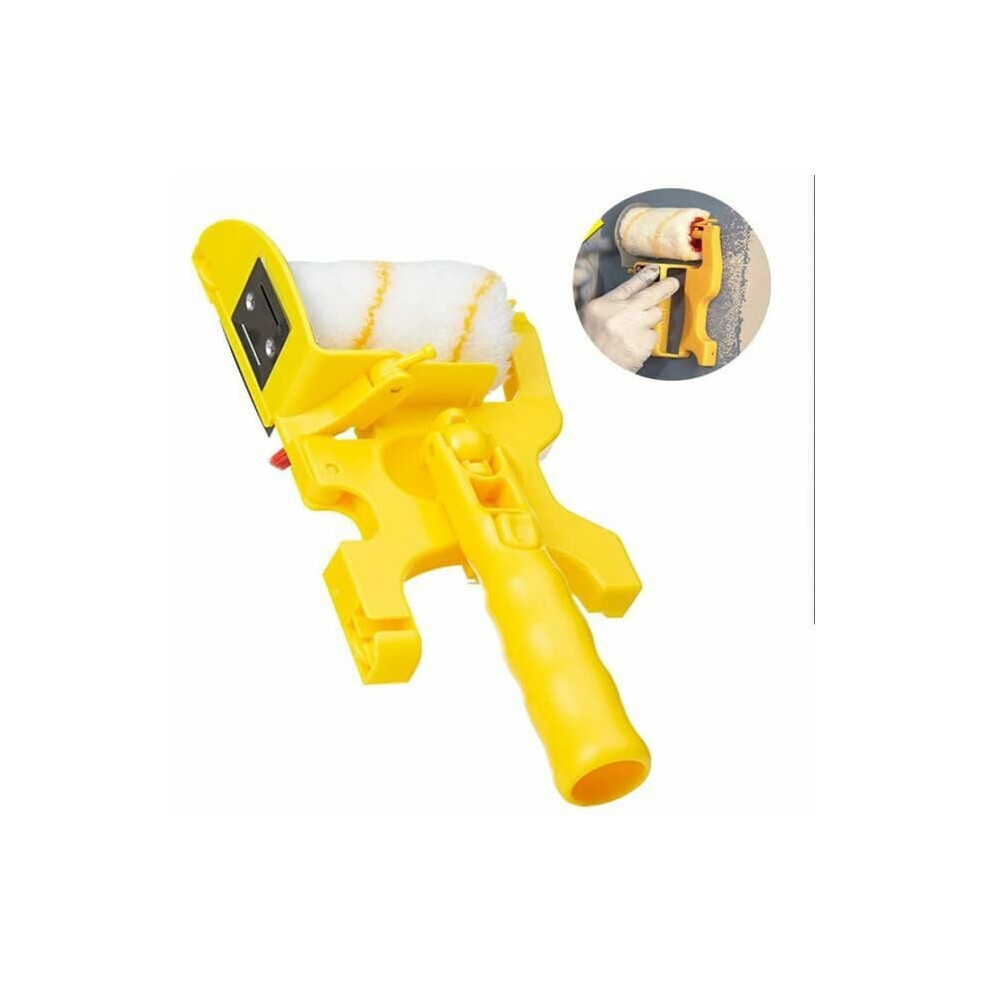 Multifunctional Paint Edger Roller Brush, Portable Tool Kit For Clean-Cut Painting, Ergonomic Handle For Unmatched Comfort And Precision 9423501422408