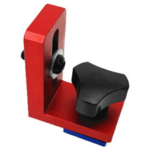 Miter Track Stop for Woodworking Projects, T Slot Limiter Adjustable Fence Stop with Locking Cap, Rust Proof Durable Backing Connector for Table Saw