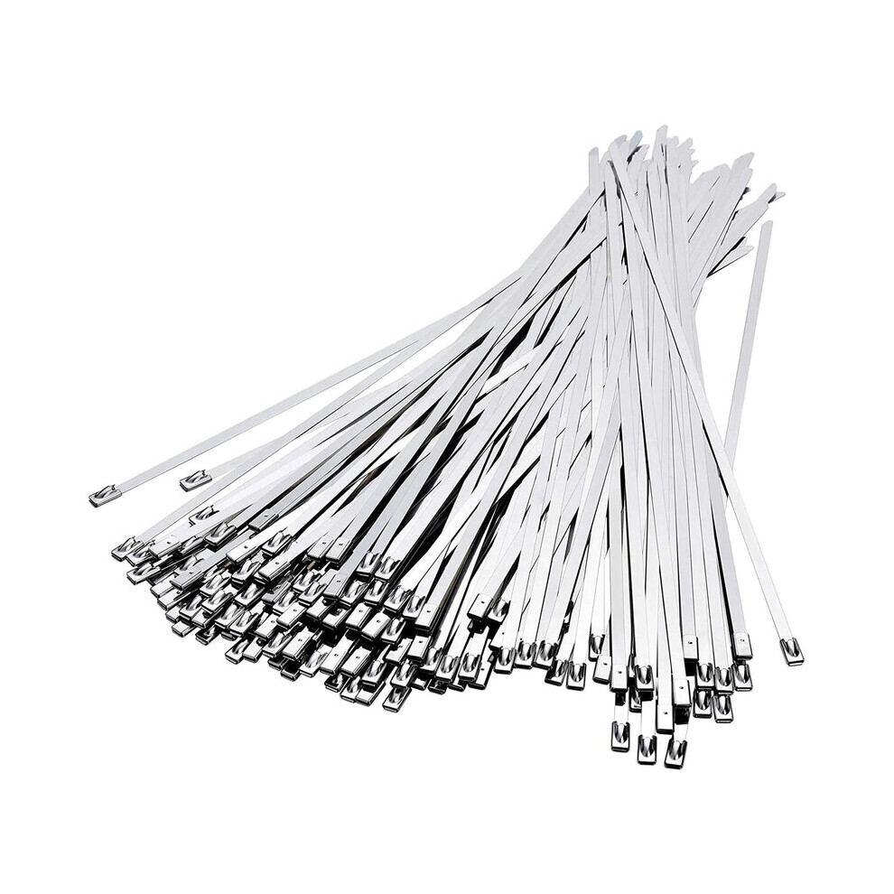 Durable Metal Zip Ties, Heavy Duty 304 Stainless Steel Fasteners For Electrical Communications, Lighting Engineering, Maritime Ships, Power Equipment 9169997641823