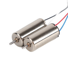 Moteur CC miniature pour drones radiocommandés, moteur à balais sans noyau 8520 avec plage d'entrée de 3 à 5 V, puissance élevée et grande