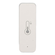 Czujnik temperatury i wilgotności WiFi ze sterowaniem głosowym do inteligentnego domu, o niskim zużyciu energii, Smart Connect, darmowy eksport