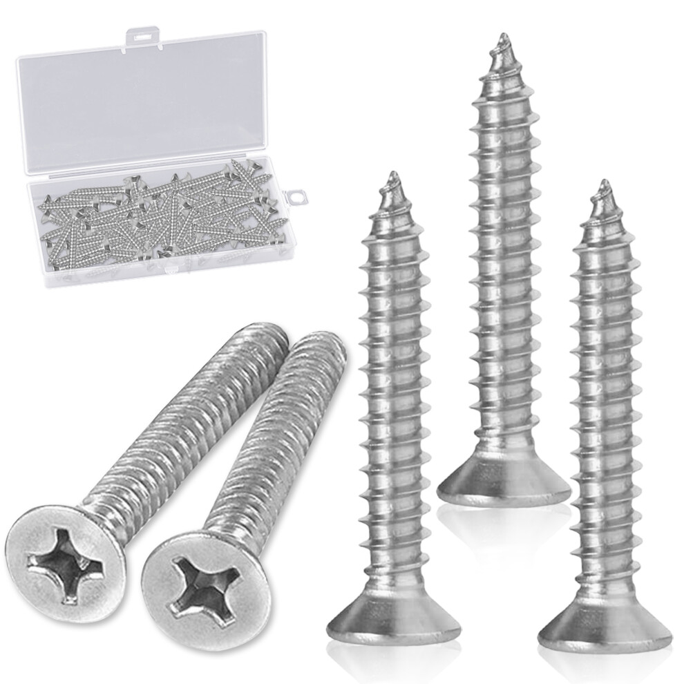 Craftsmanship Essentials, Self Tapping Screws For Reliable Fastening, Phillips Countersunk Head Ensures Precise Installation, Durable Material Offers 9173940973398