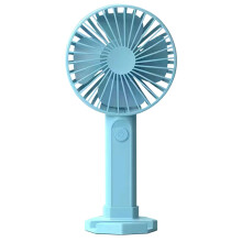 Handventilator für den Außenbereich, wiederaufladbarer tragbarer Mini-Ventilator mit nicht klappbarem Griff, USB-betriebenes, einstellbares