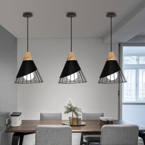 Τραπεζαρία σε στυλ Mid-Century & Modern, με βάση σε σχήμα U για συναρμολόγηση χωρίς