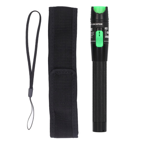 Fiber Optic Cable Tester for Field Diagnostics, Visual Fault Locator with Replaceable Ceramic Core and Long Battery Life, Durable Rugged Build with
