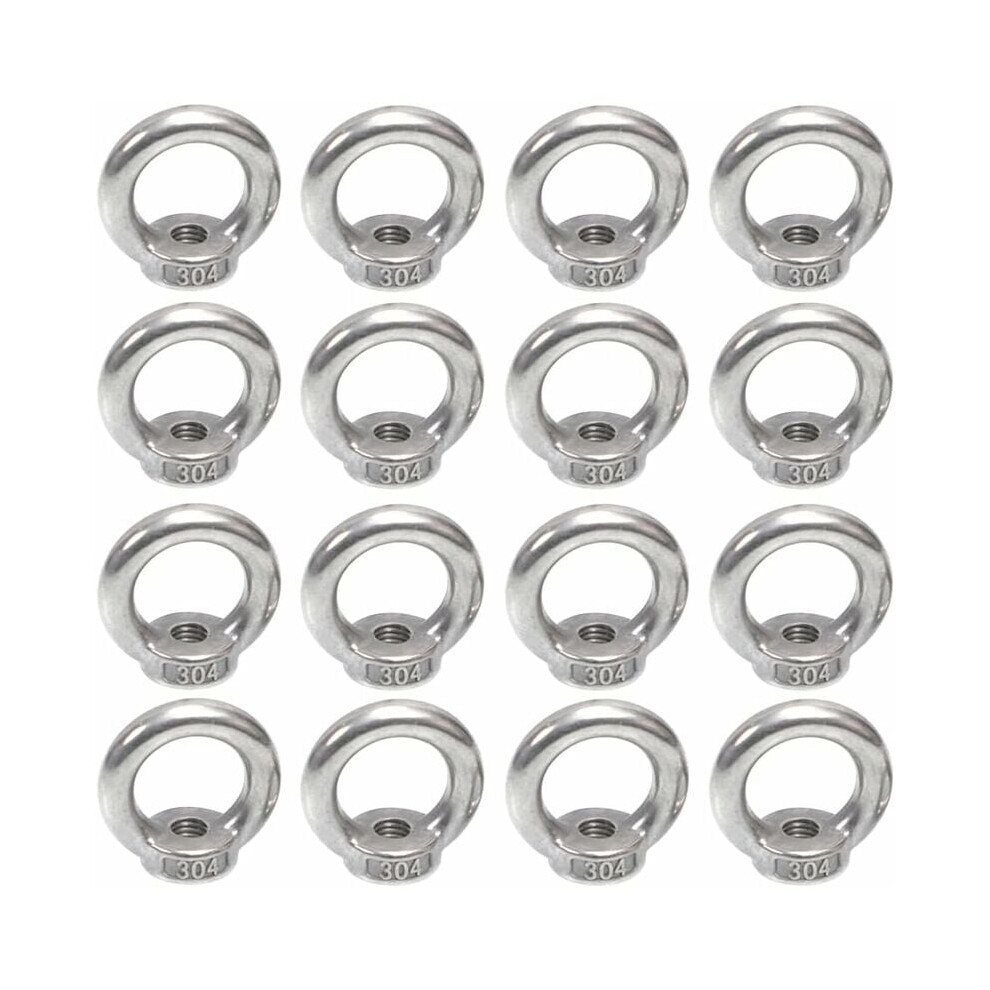 Perfect Eye Nut For Your Garden, Stainless Steel Fastener With M5 Metric Thread For Hanging Decorations & More 9358999121567