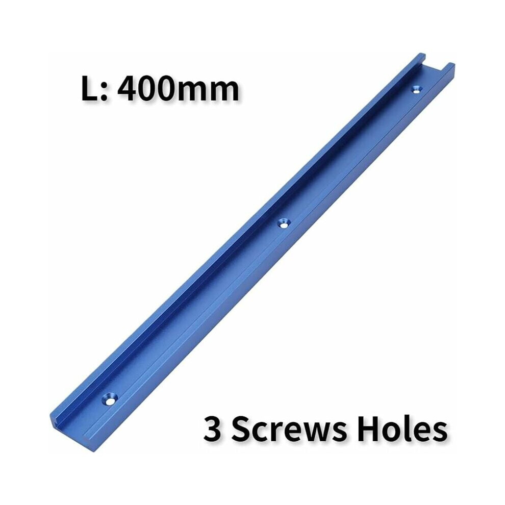 Professional Woodworking T Tracks, Enhanced Precision T-Slot Miter Track Jig Fixture For Woodworking Workshop Projects (400Mm) 9169997641892