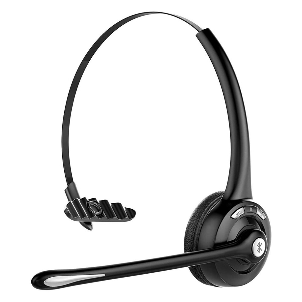 Adjustable Bluetooth Headset, Noise Cancelling For Clear Calls, Exceptional Audio Quality, Up To 13 Hours Of Continuous Talking, 30 Feet Wireless 9340258960826
